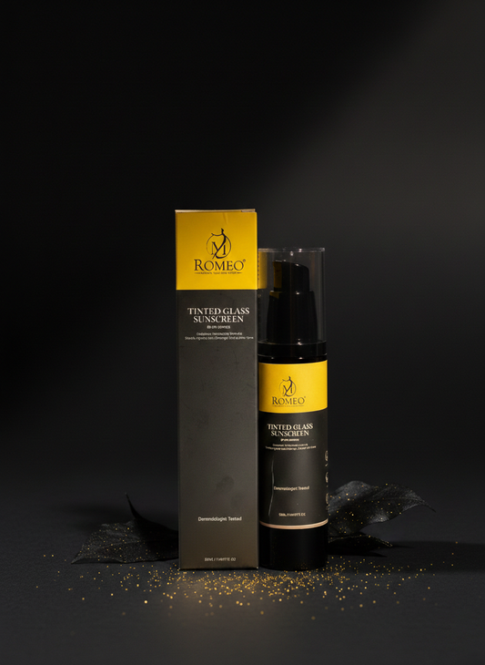 TINTED GLASS SUNSCREEN